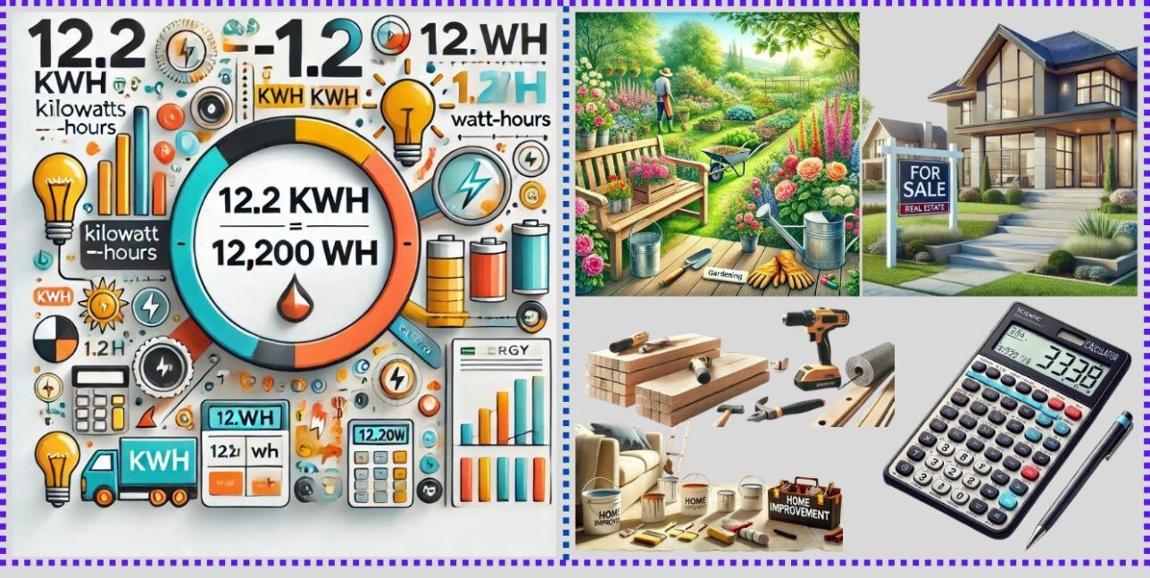 12.2 kwh to wh